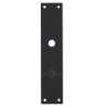 Afbeeldingen van Schild renovatie rechthoekig 250x55x2mm RVS mat zwart