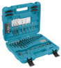 Afbeeldingen van Makita boor/-bitset - 77 delig 