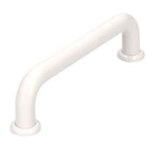 Afbeeldingen van Siro Meubelgreep kunststof - boorafstand 96mm/L 112mm/H 30mm/B 16mm - wit 