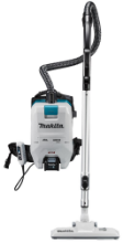 Afbeeldingen van Makita 40 V Max Rugstofzuiger voor schoonmaak VC008GM201