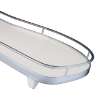 Afbeeldingen van Hettich LeMans II Legplankensets CLASSIC, zilver gepoedercoat , 450, links