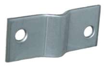 Afbeeldingen van GB gaaspaneelklem - voor 4mm mm gaas 50x20x2mm - RVS 304