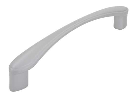 Afbeeldingen van Siro Meubelgreep metaal - boorafstand 128mm/L 150mm/H 29mm/B 16mm - aluminium 