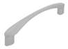 Afbeeldingen van Siro Meubelgreep metaal - boorafstand 128mm/L 150mm/H 29mm/B 16mm - aluminium 