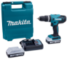 Afbeeldingen van Makita boor-/schroefmachine HP488DWAE - 18V 2x 2.0Ah accu's - Inclusief lader in koffer 
