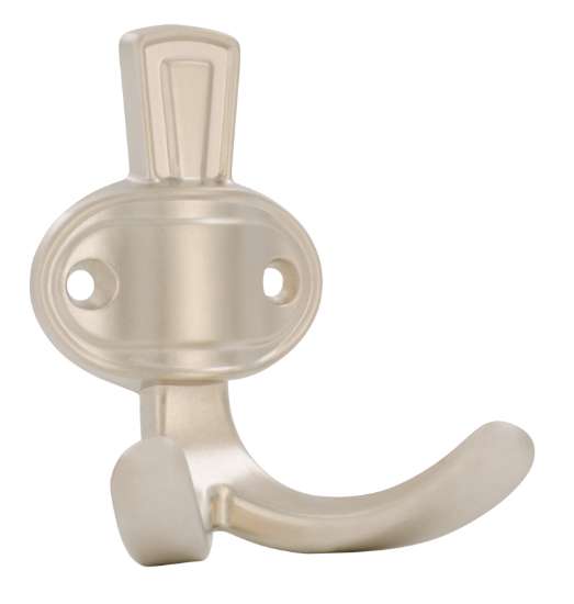 Afbeeldingen van Siro Kapstokhaak metaal - boorafstand 32mm/L 76mm/H 45mm/B 67mm - nikkel mat 