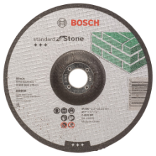 Afbeeldingen van Bosch Doorslijpschijf gebogen Standard for Stone