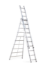 Afbeeldingen van Aluminium ladder - 3-delige reformladder