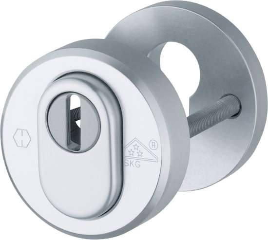 Afbeeldingen van Hoppe Inbraakwerende rozet 46NSB-ZA/46-1S - Deurdikte 40-55mm - F1