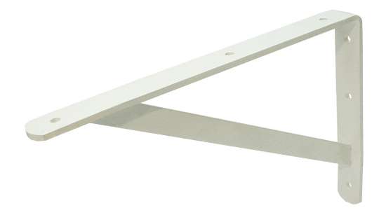 Afbeeldingen van GB Plankdrager wit 300x500 30x4/20x4 Epoxy Coating