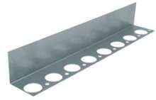 Afbeeldingen van GB Hoeklijn voor zandcementdekvloer - 70x50mm 1.2mm - Sendzimir Verzinkt