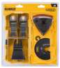 Afbeeldingen van DeWALT Zaagbladenset met schuurpapier 8-delig dt20700, dt20701, dt20704, dt20705, dt20710, schuurpapier x 3 DT20731