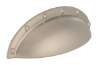 Afbeeldingen van Siro Schelpgreep metaal - boorafstand 64mm/L 93mm/H 20mm/B 27mm nikkel mat 