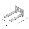 Afbeeldingen van GB Wandanker dilaterend 40x88 60x1,25 316