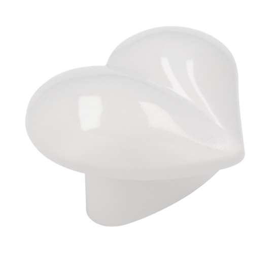 Afbeeldingen van Siro Meubelgreep kunststof - boorafstand 16mm/L 36mm/H 21mm/B 31mm - wit 