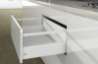 Afbeeldingen van Frontlade Set met Reling H250/126 L400 Wit