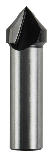 Afbeeldingen van Makita V-groeffrees - Ø15,9x12,7mm 90° - schacht Ø12mm 2 beitels