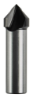Afbeeldingen van Makita V-groeffrees - Ø15,9x12,7mm 90° - schacht Ø12mm 2 beitels