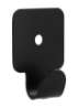 Afbeeldingen van Siro Kapstokhaak metaal - L 41mm/H 15mm/B 30mm mat zwart 