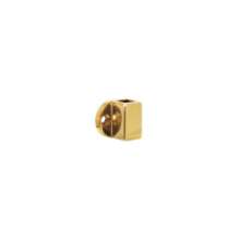 Afbeeldingen van INTERSTEEL Huis tbv espagnolet-stang messing ongelakt 5620