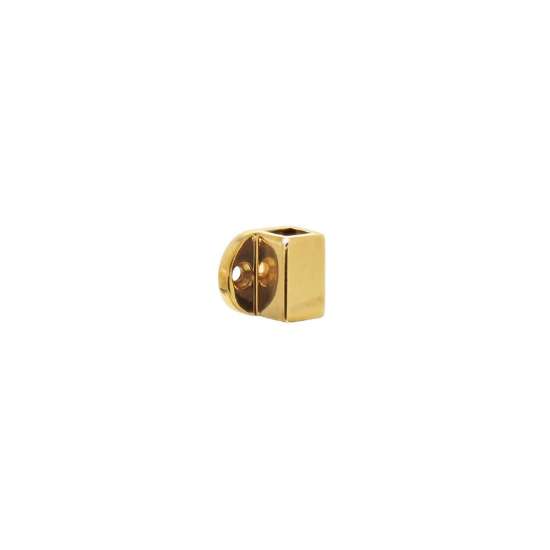 Afbeeldingen van INTERSTEEL Huis tbv espagnolet-stang messing ongelakt 5620