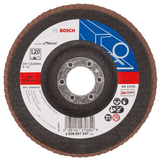 Afbeeldingen van Bosch Lamellenschuurschijf X551, Expert for Metal