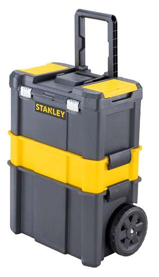 Afbeeldingen van Stanley gereedschapswagen Essential - 47.5x28.5x62.3cm - 3 delig