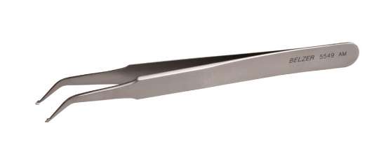 Afbeeldingen van Bahco SMD pincet 120mm groefvormige punten