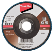 Afbeeldingen van Makita Lamellenschijf D-63806-10 - Ø125mm - Z80 10 stuks