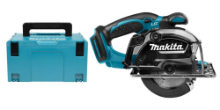 Afbeeldingen van Makita 18 V Metaal cirkelzaag 136 mm DCS552ZJ