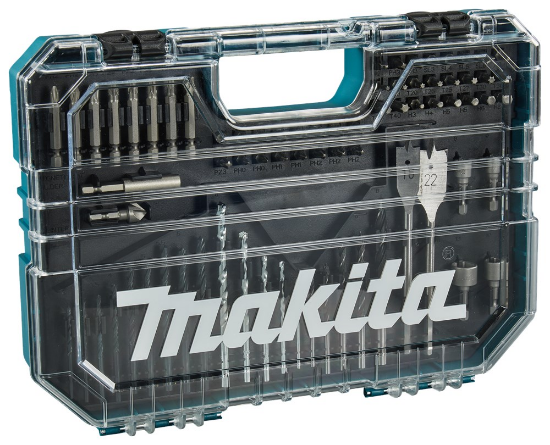 Afbeeldingen van Makita Boor-/schrbitset 75-delig E-15126
