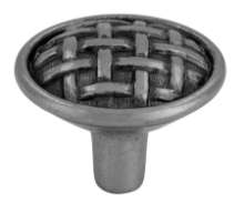 Afbeeldingen van Siro Meubelknop metaal - L 41mm/H 32mm/B 41mm - antiek zilver 