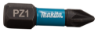 Afbeeldingen van Makita Slagschroefbit X Impact Black - PZ1x25mm