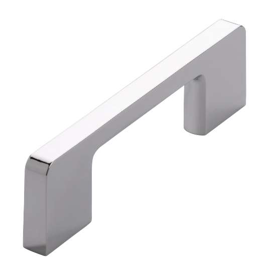 Afbeeldingen van Siro Meubelgreep metaal - boorafstand 96mm/L 108mm/H 30mm/B 9mm chroom glanzend 