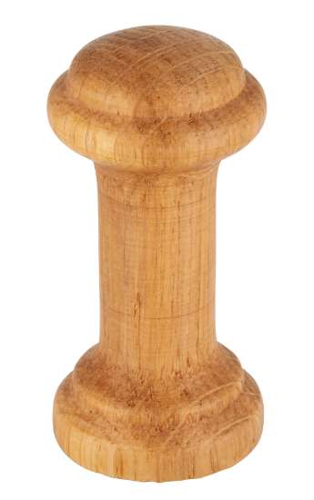 Afbeeldingen van Siro Kapstokhaak hout - L 30mm/H 60mm/B 30mm eiken gelakt 