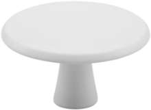 Afbeeldingen van Hermeta Knop Rond 40mm + Bout M4 3753-79E Wit