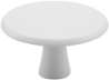 Afbeeldingen van Hermeta Knop Rond 40mm + Bout M4 3753-79E Wit