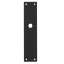Afbeeldingen van INTERSTEEL Schild renovatie rechthoekig 250x55x2mm RVS mat zwart 2688