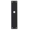 Afbeeldingen van Schild renovatie rechthoekig 250x55x2mm RVS mat zwart