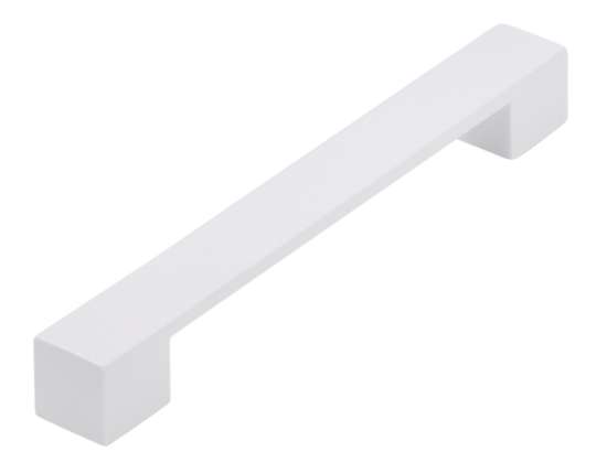 Afbeeldingen van Siro Meubelgreep metaal - boorafstand 160/192mm/L 205mm/H 25mm/B 25mm wit 