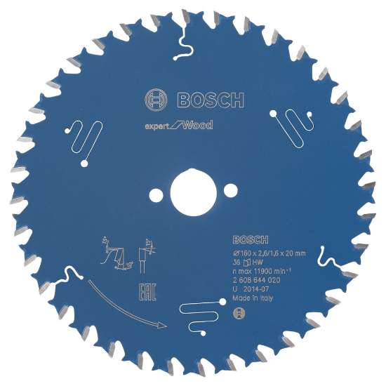 Afbeeldingen van Bosch Cirkelzaagblad Expert for Wood