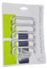 Afbeeldingen van Siro Meubelgreep metaal - boorafstand 96mm/L 104mm/H 27mm/B 8mm chroom mat 