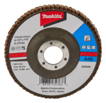 Afbeeldingen van Makita Lamellenschijf D-27034 - Ø115mm - A40 