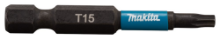 Afbeeldingen van Makita Slagschroefbit X Impact Black - T15x50mm