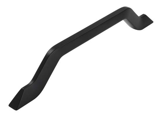 Afbeeldingen van Siro Meubelgreep metaal - boorafstand 160mm/L 186mm/H 32mm/B 9mm mat zwart 