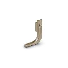 Afbeeldingen van Hettich Toebehoren Canis L inwendige hoek 90°, B 35,5 mm, H 53,5 mm, roestvrij staal finish