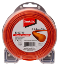 Afbeeldingen van Makita Maaidraad E-02749 - Ø2.4mm Lengte 15 meter - Rond