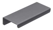 Afbeeldingen van Siro Handgreep metaal - boorafstand 64mm/L 96mm/H 20mm/B 40mm grafiet zwart licht 
