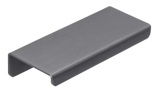 Afbeeldingen van Siro Handgreep metaal - boorafstand 64mm/L 96mm/H 20mm/B 40mm grafiet zwart licht 
