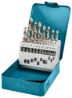 Afbeeldingen van Makita Metaalborenset D-54025 - 19 delig - HSS-G 